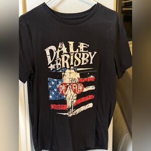Dale Brisby Black Graphic T-Shirt